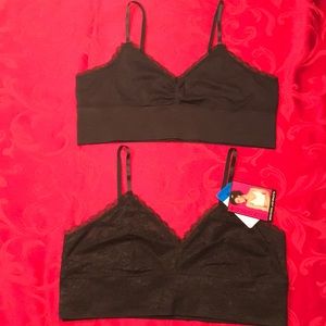 Bralettes - Set of 2-  Lily of France